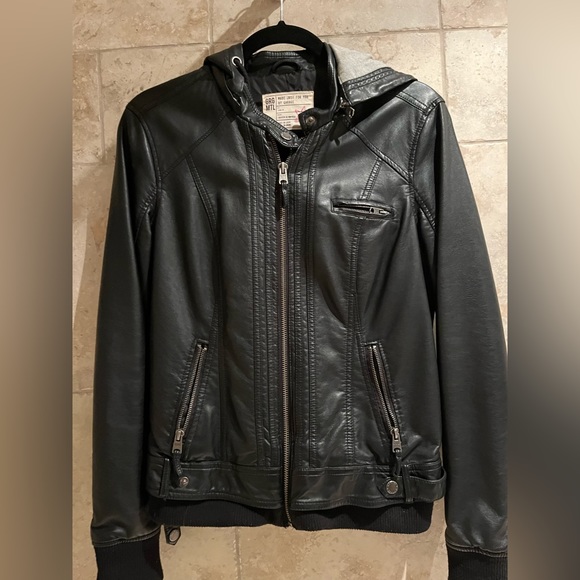 Garage Jackets & Blazers - Garage Leather fake Jacket
